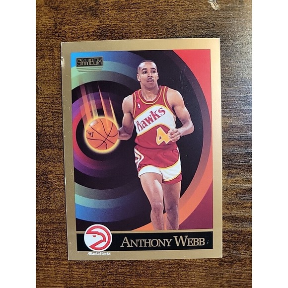 Anthony "Spud" Webb 1990-1991 Skybox #10 - Atlanta Hawks - NBA - Picture 1 of 2